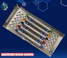 Load image into Gallery viewer, Gracey Curettes Set – Sterilization Cassette
