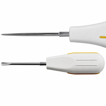 Load image into Gallery viewer, 10 Pcs White Dental Root Elevators Oral Surgery PDL Luxating Tooth Loosening Set
